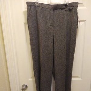 Gray tweed pants